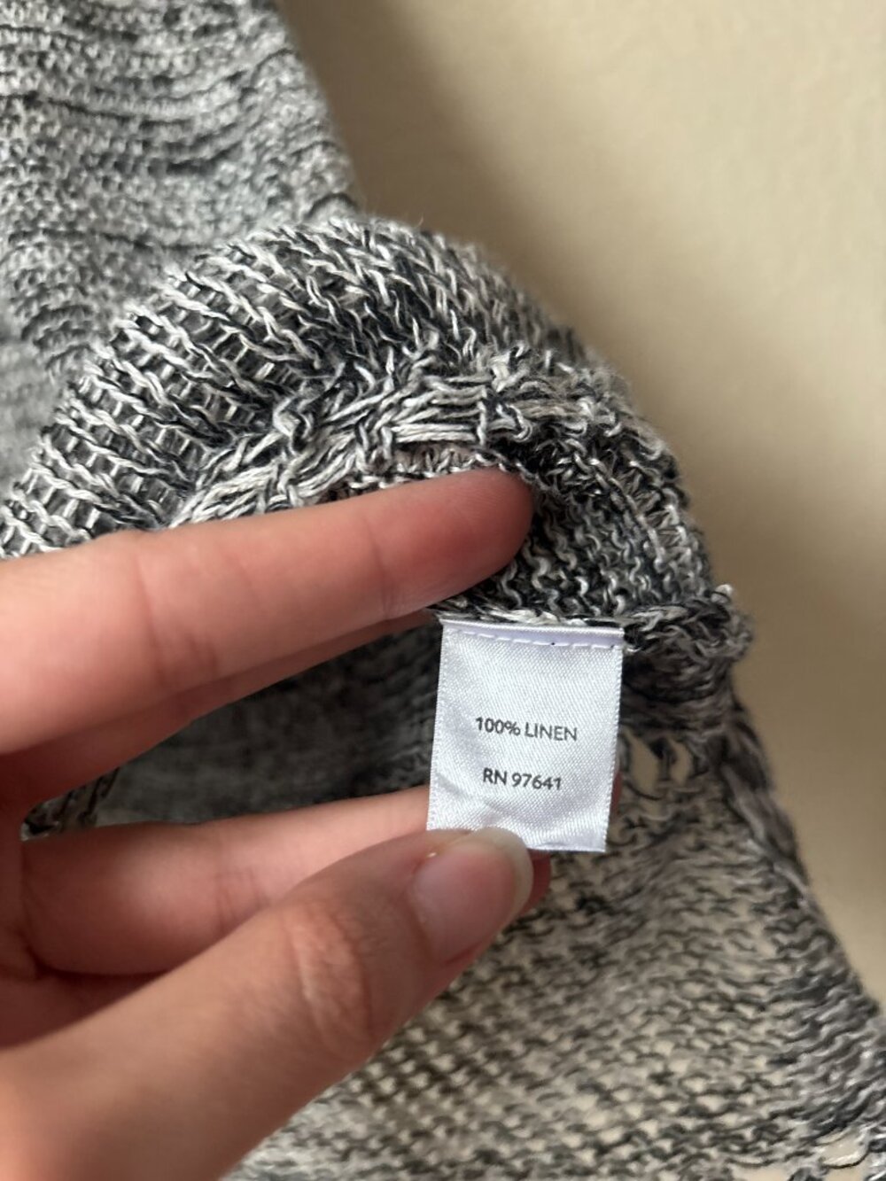 J. Jill Linen Breezy Longline Tunic Knit Top - Picture 8 of 11